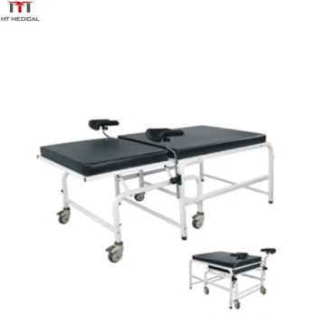 China Cheap Gynecological Obstetric Delivery Bed Stainless Steel Light Parturition Examination Table